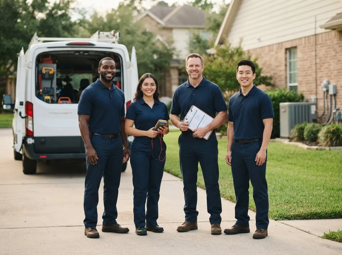 Certified HVAC technician near Detroit, TX